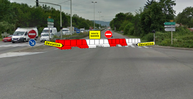 Travaux sur la RD430