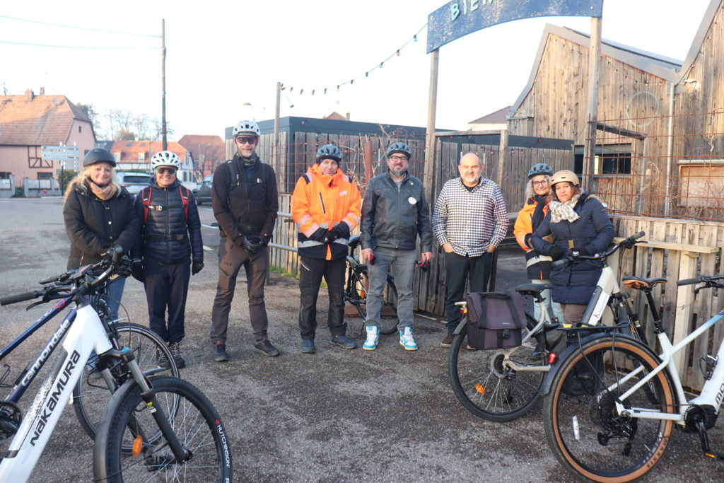 Label pro vélo photo des employés