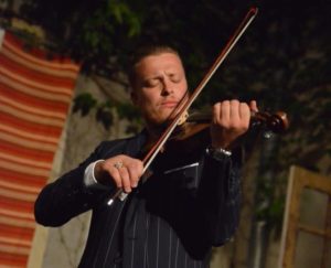 Jimmy Hoffmann au violon pour la soirée My Funny Valentine