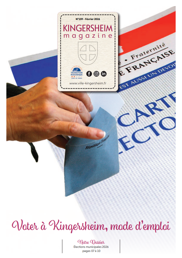 Le Kingersheim Magazine n°159 est sorti !