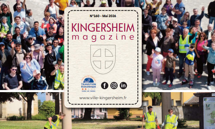 Le Kingersheim Magazine n°160 est sorti !